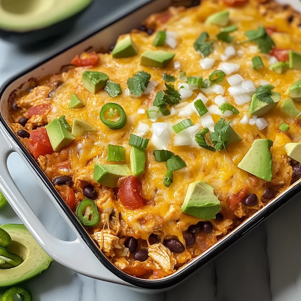 Chicken Taco Casserole Recipe