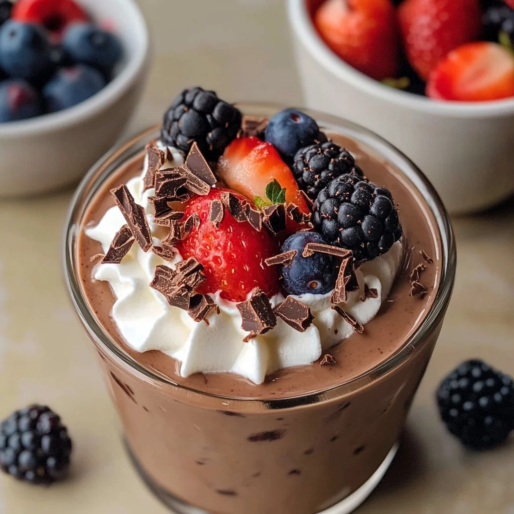 Chocolate Protein Pudding Recipe