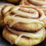 Cinnamon Roll Cheesecake Cookies