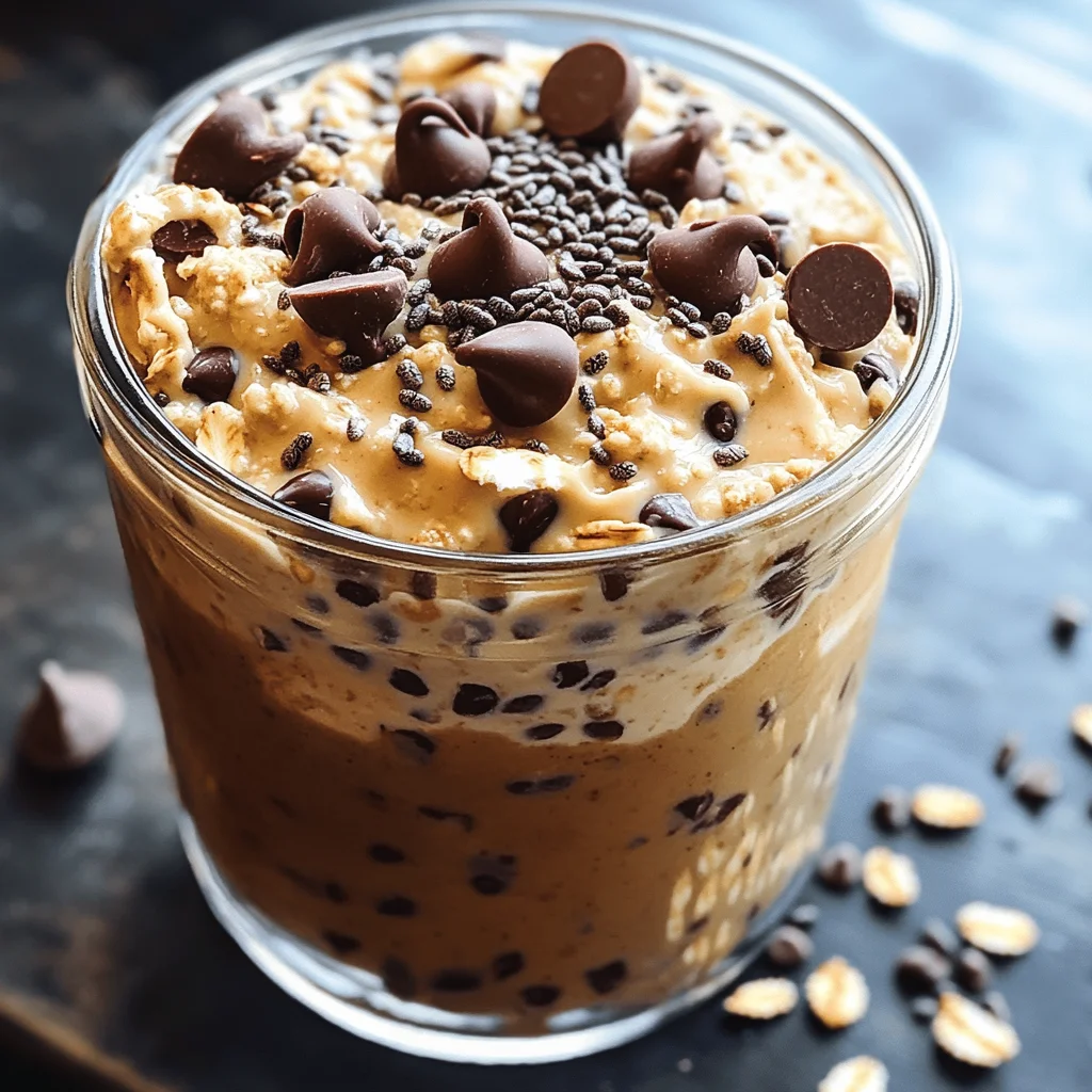 Cookie Dough Overnight Oats
