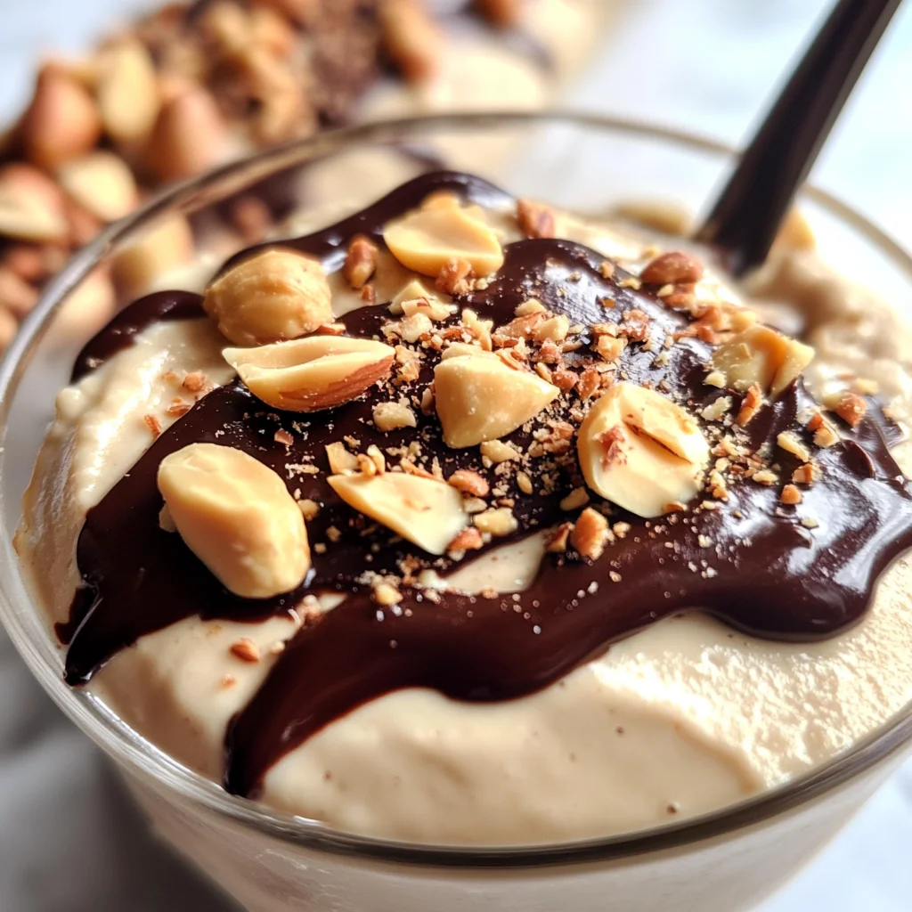 Cottage Cheese Peanut Butter Mousse