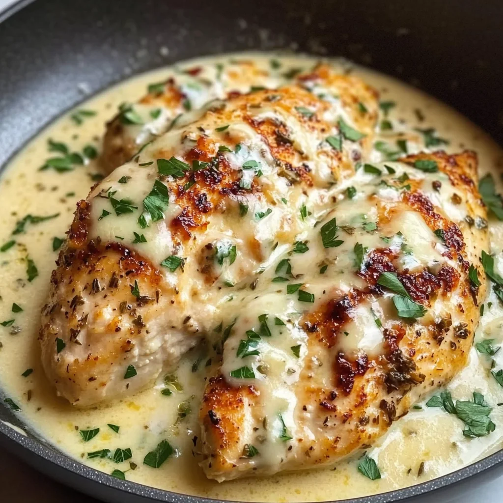 Creamy Garlic Parmesan Chicken Breast