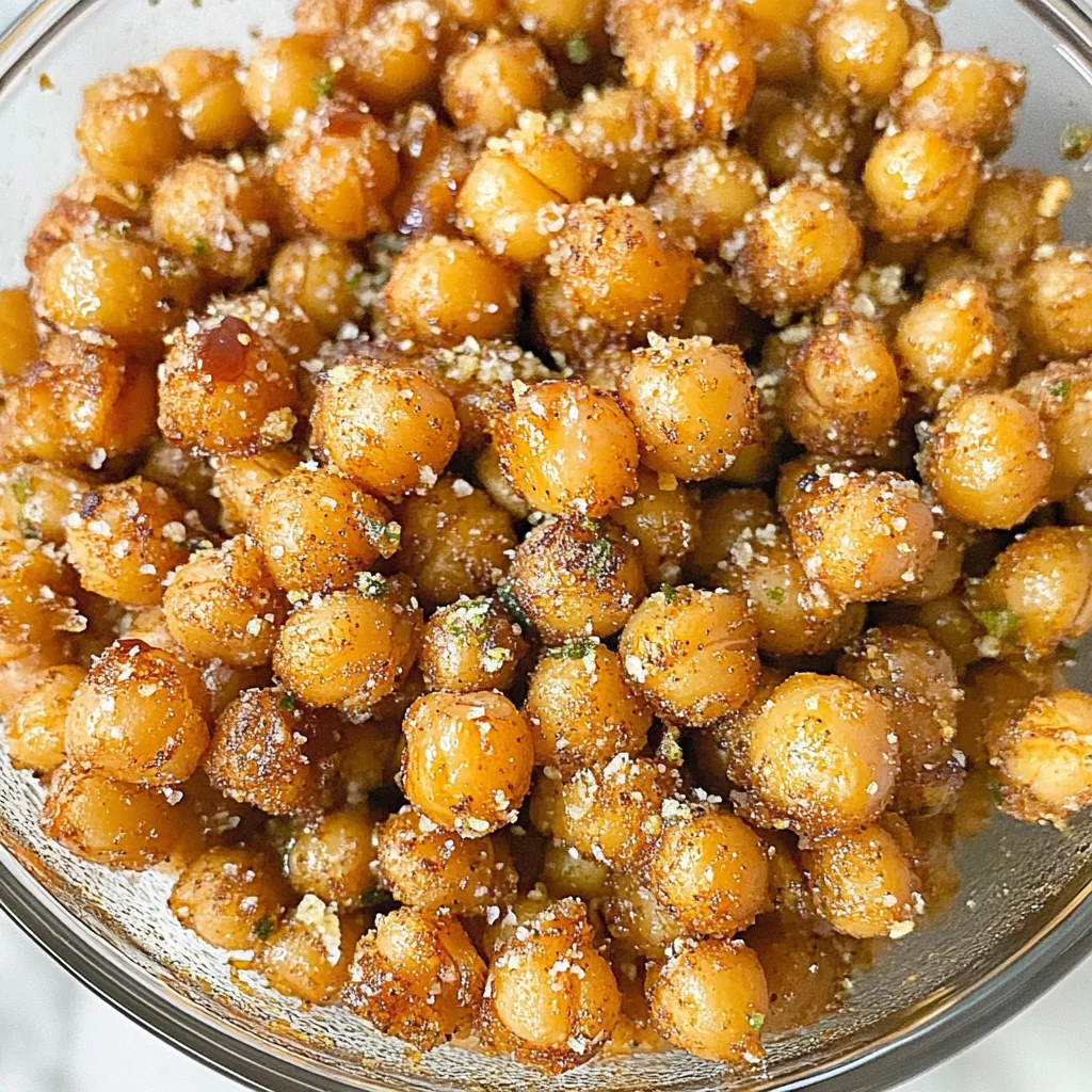 Crispy Roasted Chickpeas