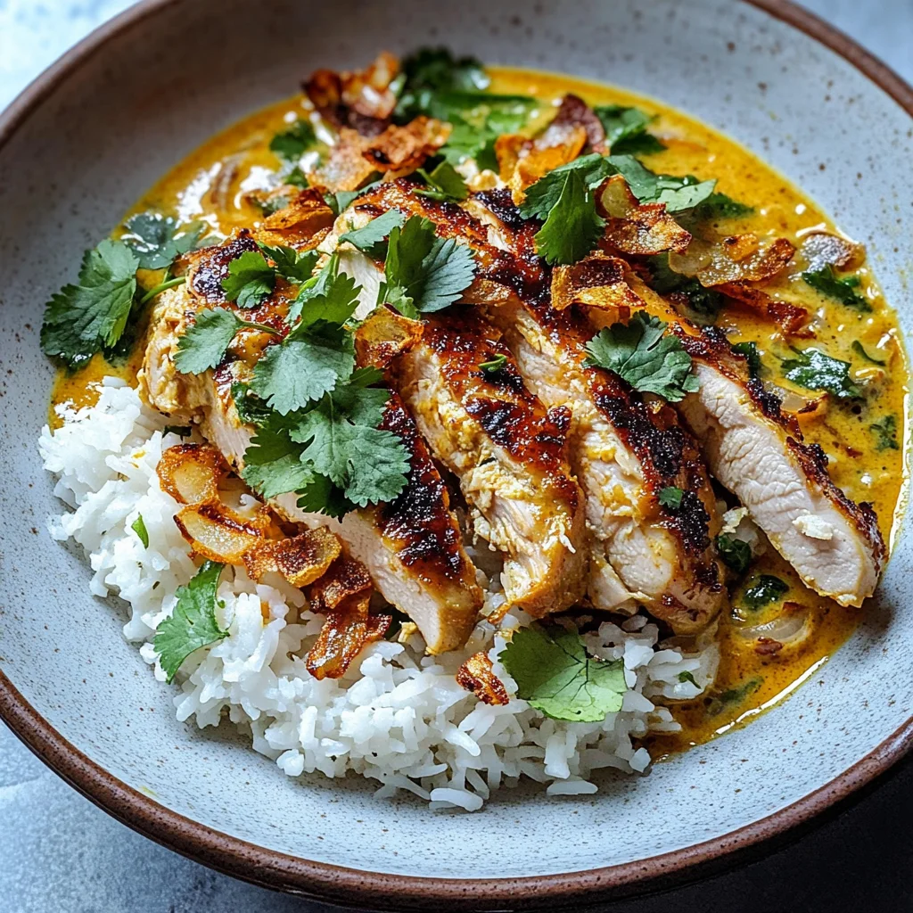 Curried Coconut Chicken & Rice