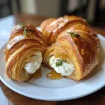 Decadent Croissants with Whipped Ricotta and Caramelized Honey