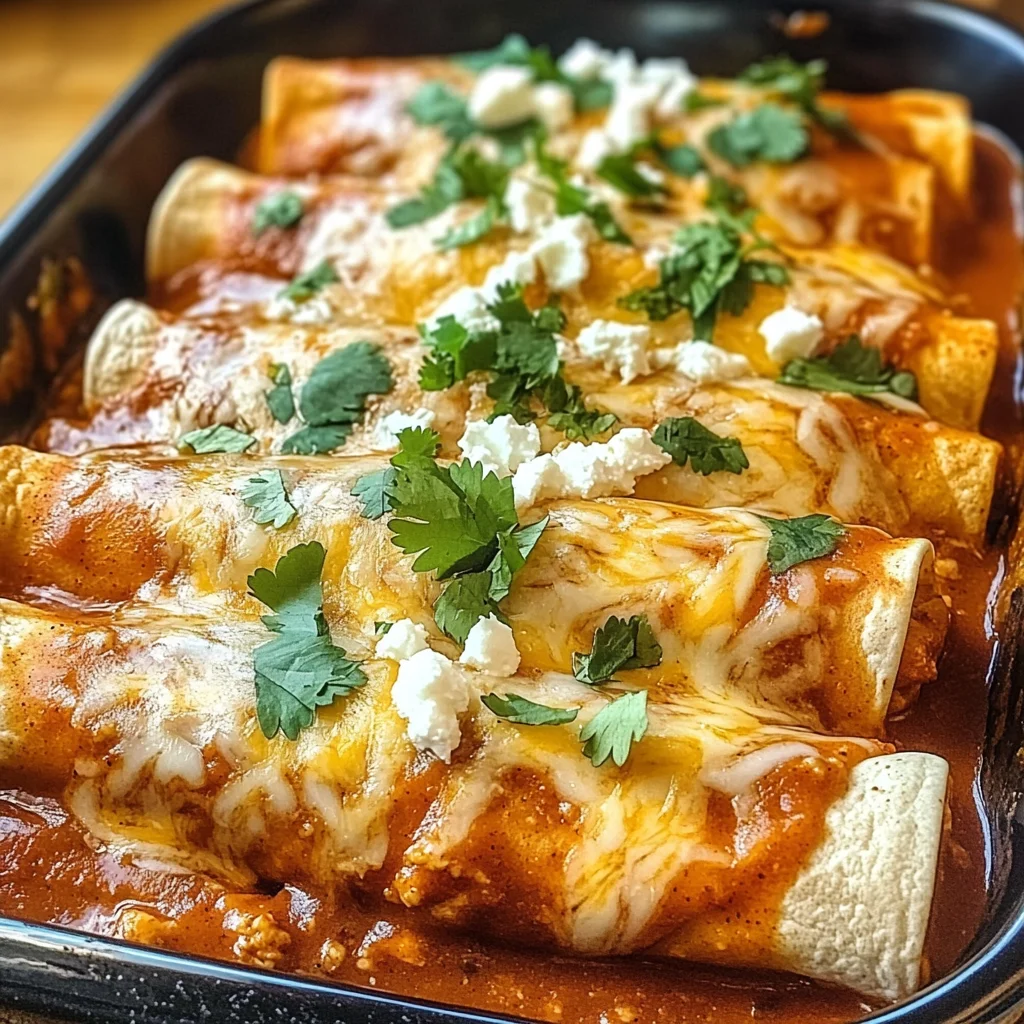 Delicious Chicken Enchiladas