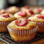 Delightful Fresh Strawberry Muffins