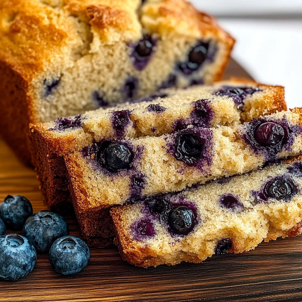 Easy Blueberry Quick Bread Recipe
