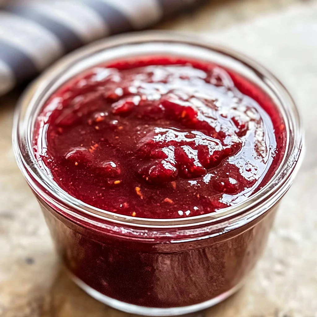 Easy Raspberry Coulis
