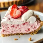 Easy Strawberry Marshmallow Pie
