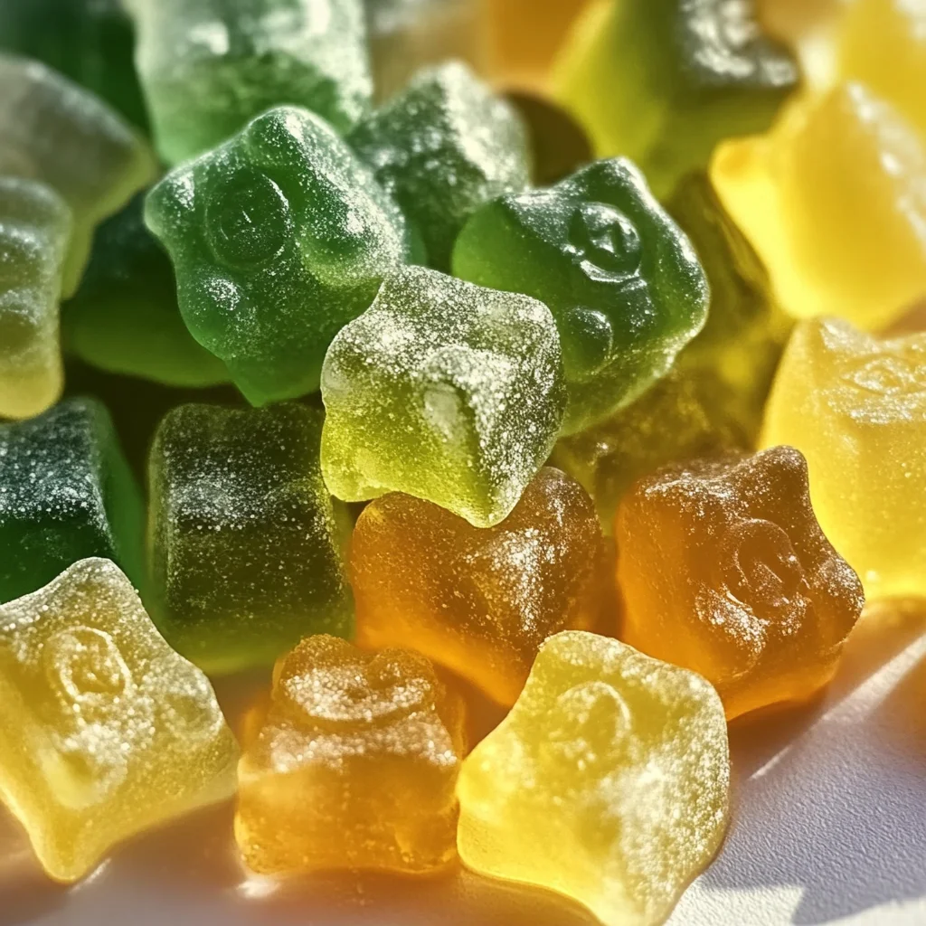 Green Tea, Lemon & Ginger Gummies