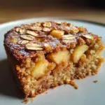 Healthy Oatmeal Apple Cake