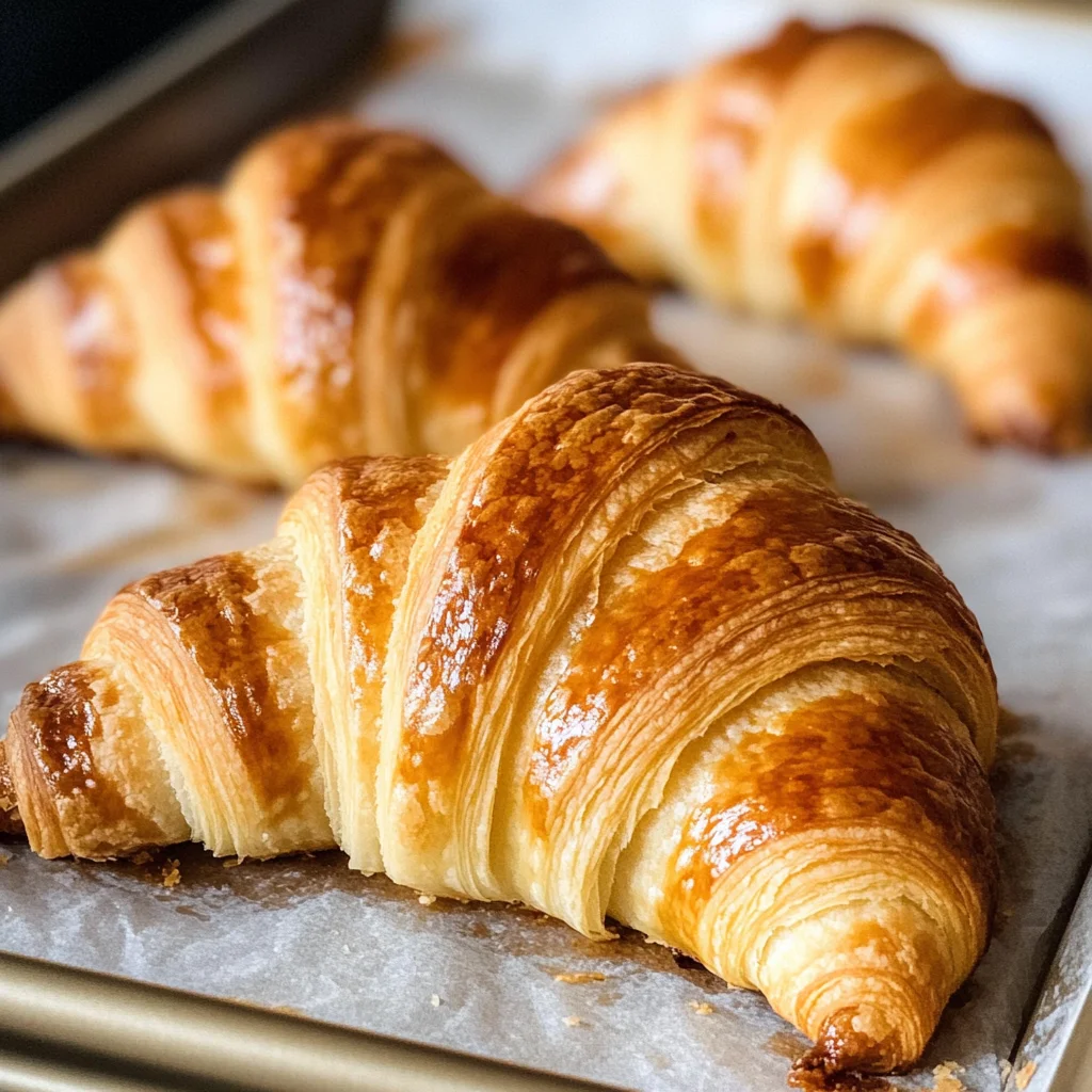 Homemade French Croissants (Small Batch)