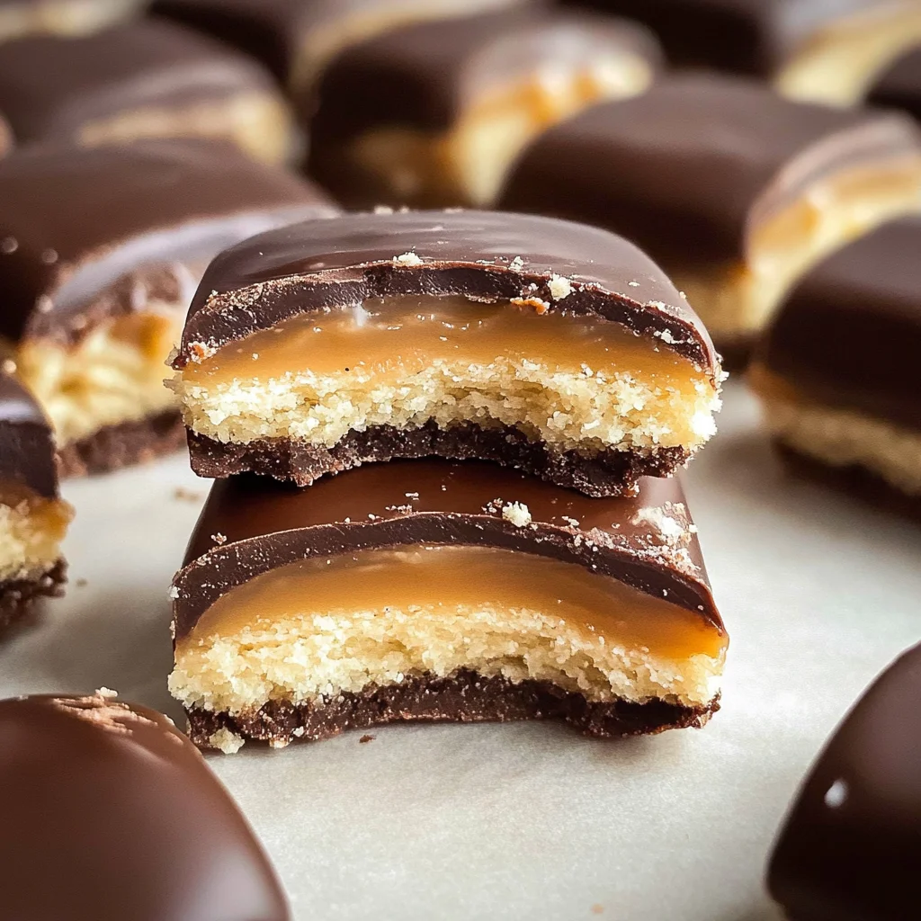 Homemade Twix Bites