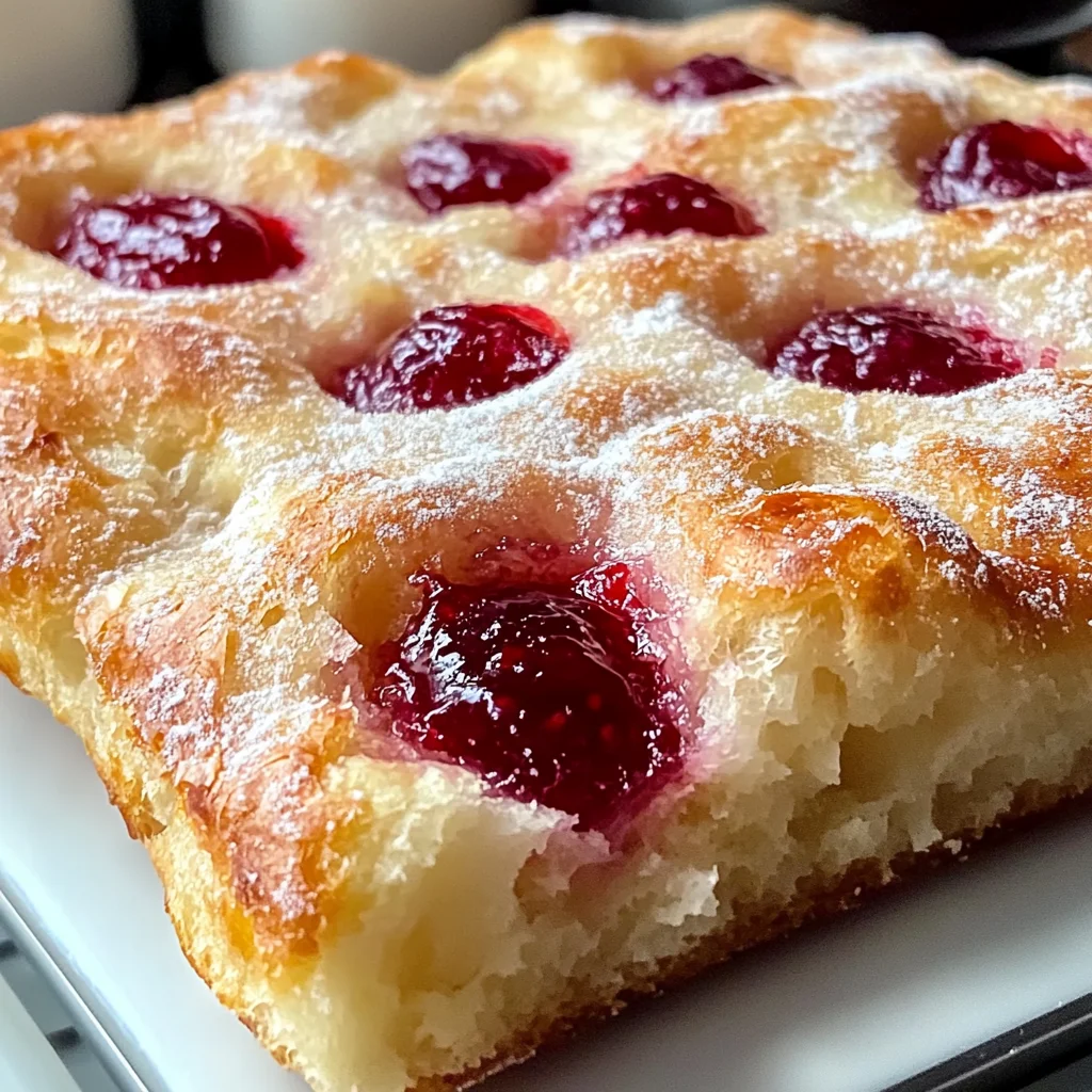 Jam Donut Focaccia: Your New Favorite Breakfast Delight
