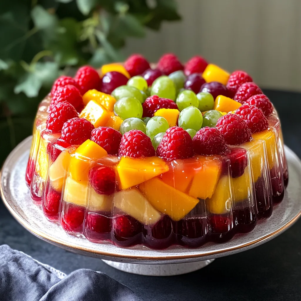 Jello Fruit Cake Recipe