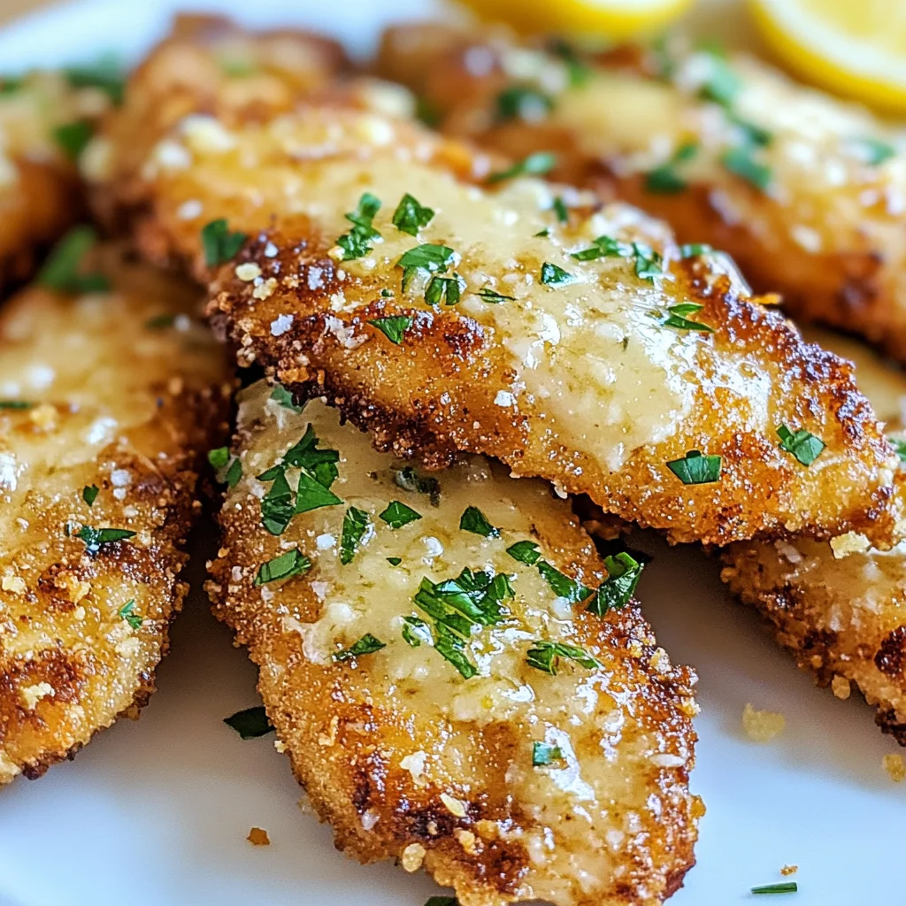 Lemon Garlic Parmesan Chicken Tenders