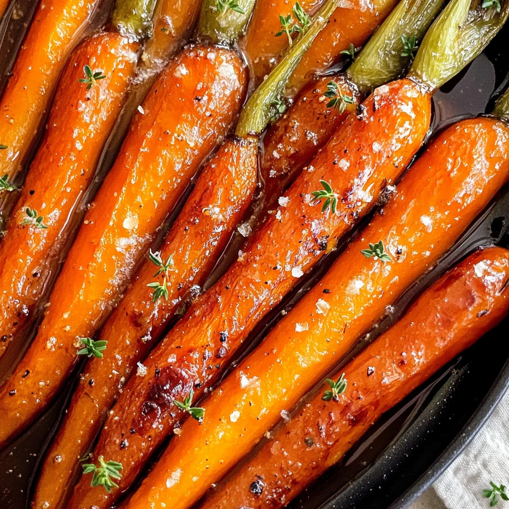 Maple Glazed Carrots