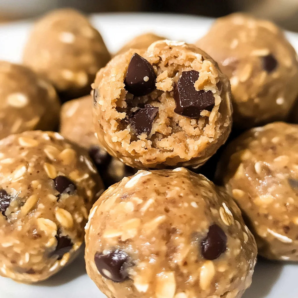 No Bake Protein Balls