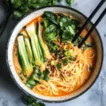 Quick Spicy Coconut Noodles