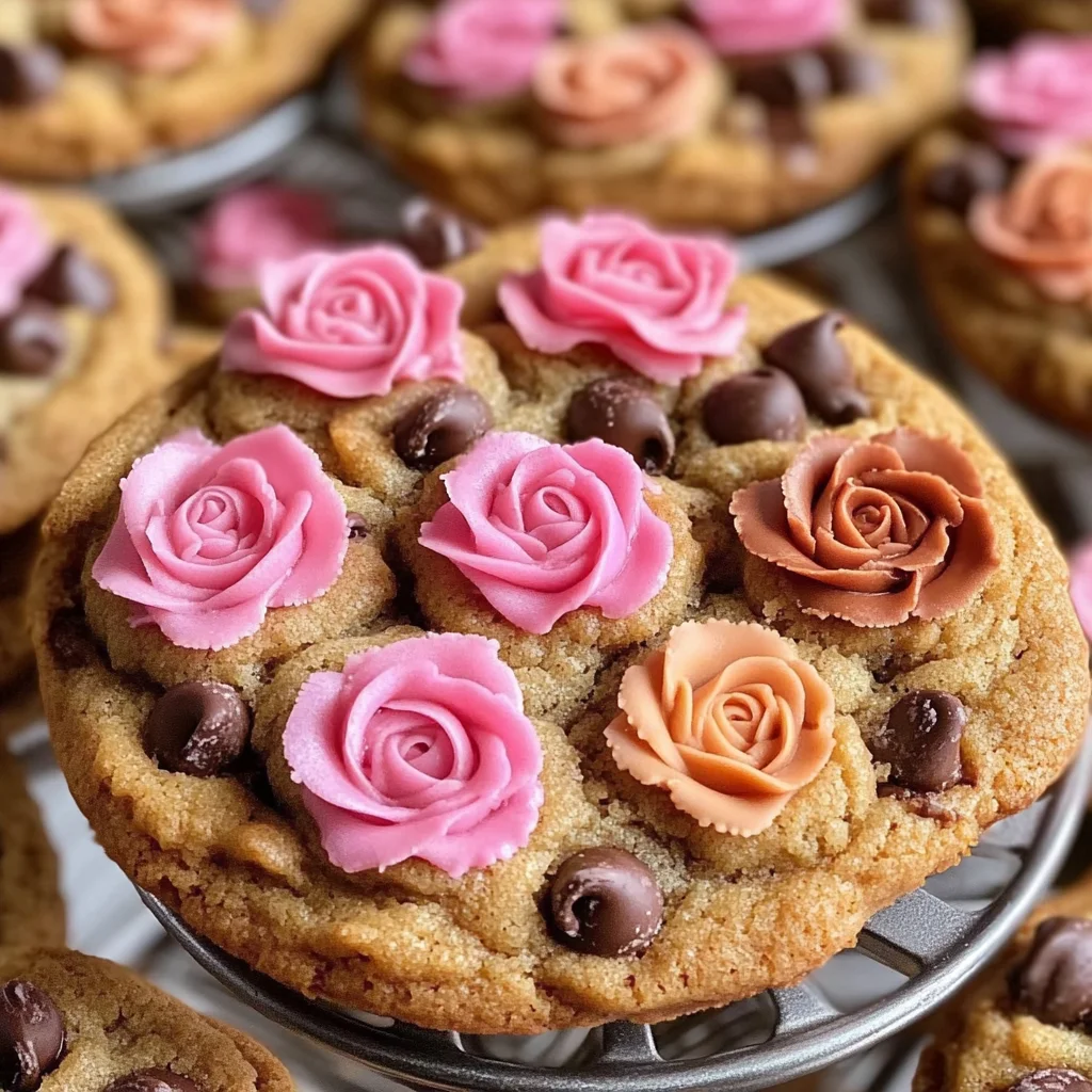 Rose Chocolate Chip Cookie Recipe