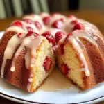 SOUR CREAM STRAWBERRY BUNDT CAKE