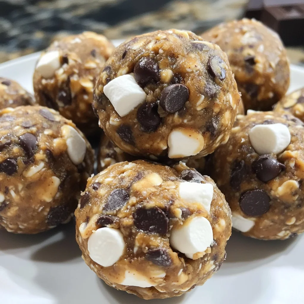 S'mores Energy Bites