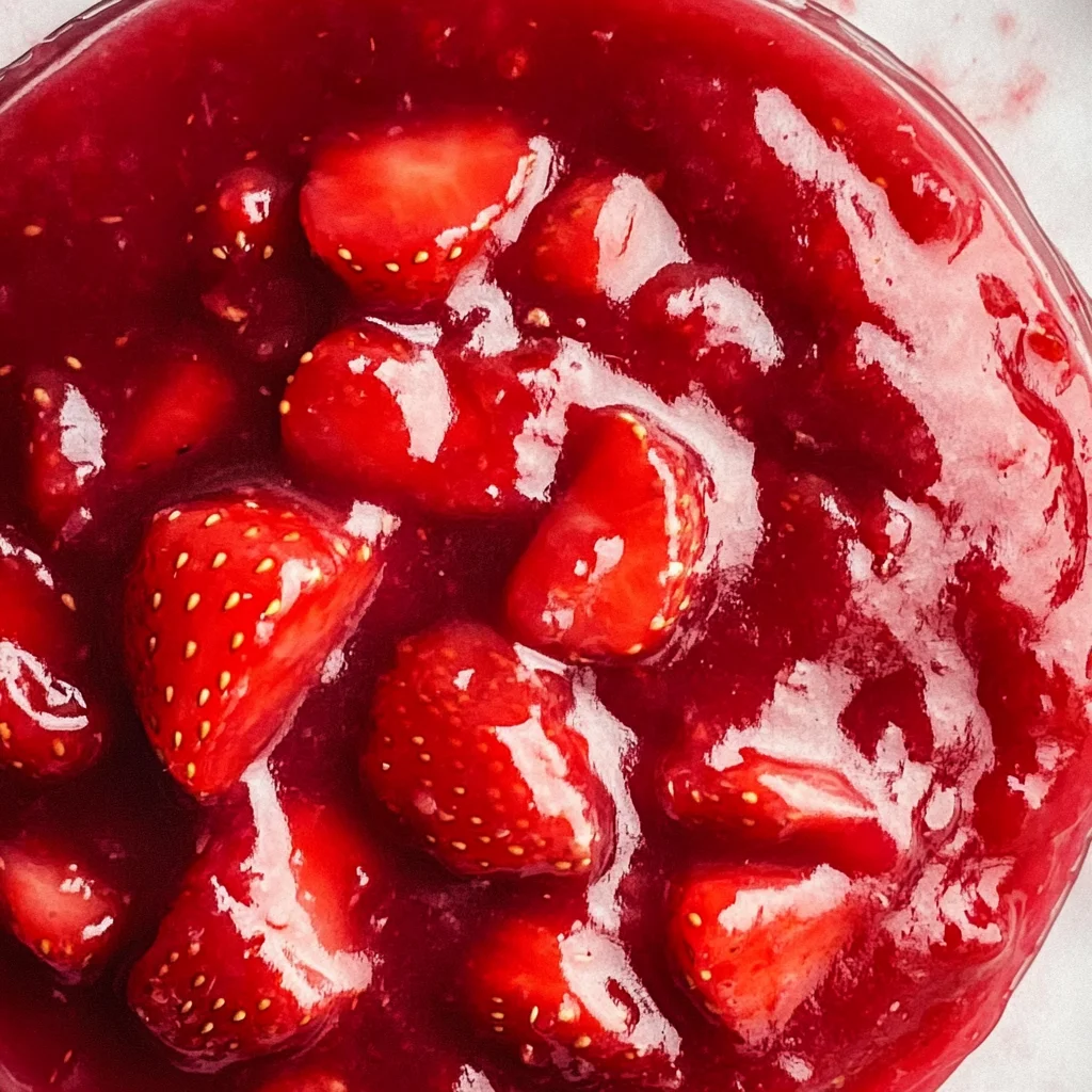 Strawberry Cake Filling (20 Minutes)