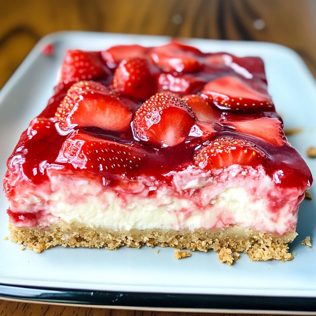 Strawberry Cheesecake Bars