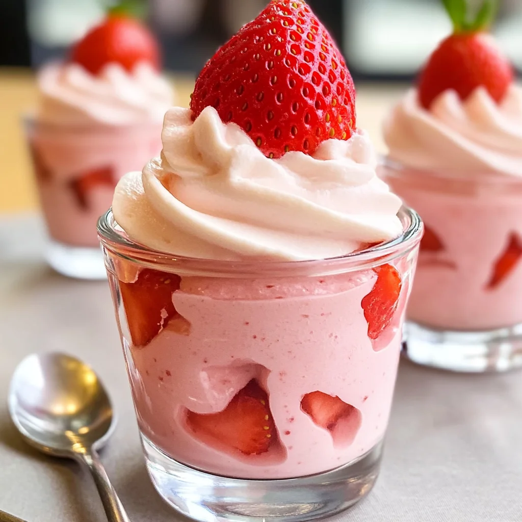 Strawberry Mousse