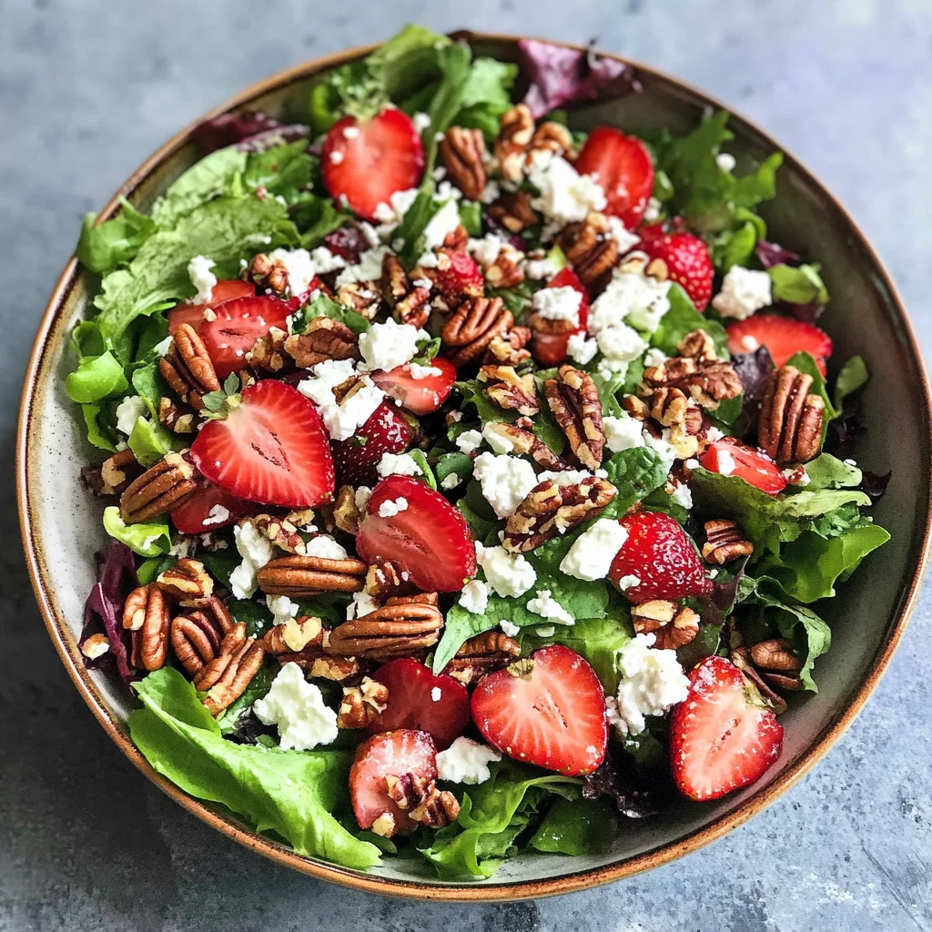 Strawberry Pecan Salad