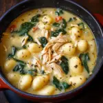Tasty Rotisserie Chicken Gnocchi Soup