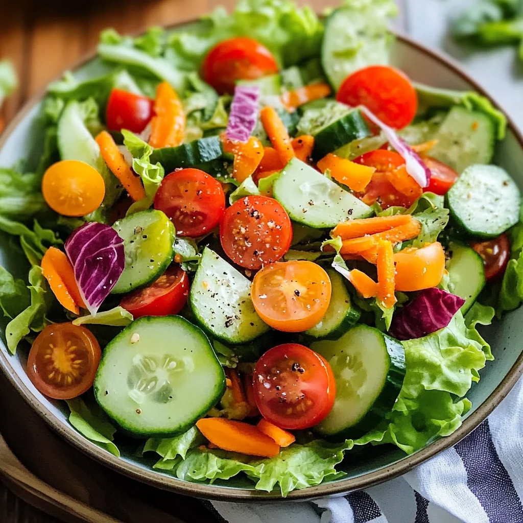 The Garden Salad: Fresh Flavors You Can Customize Today