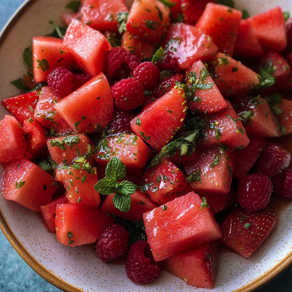 Watermelon Fruit Salad