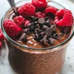 4-Ingredient Chocolate Chia Pudding