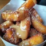 Buttermilk Donut Fries With Maple Glaze