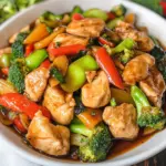 Chicken with Mixed Vegetable Stir Fry