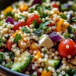 Easy Mediterranean Couscous Salad Bursting with Fresh Flavors