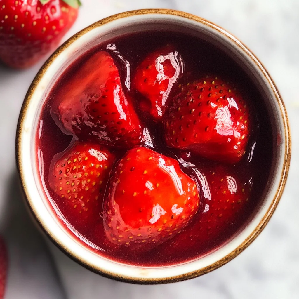 Easy Strawberry Compote (20 Minutes)