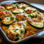 Effortless 45-Minute Mediterranean Chicken Zucchini Bake Recipe