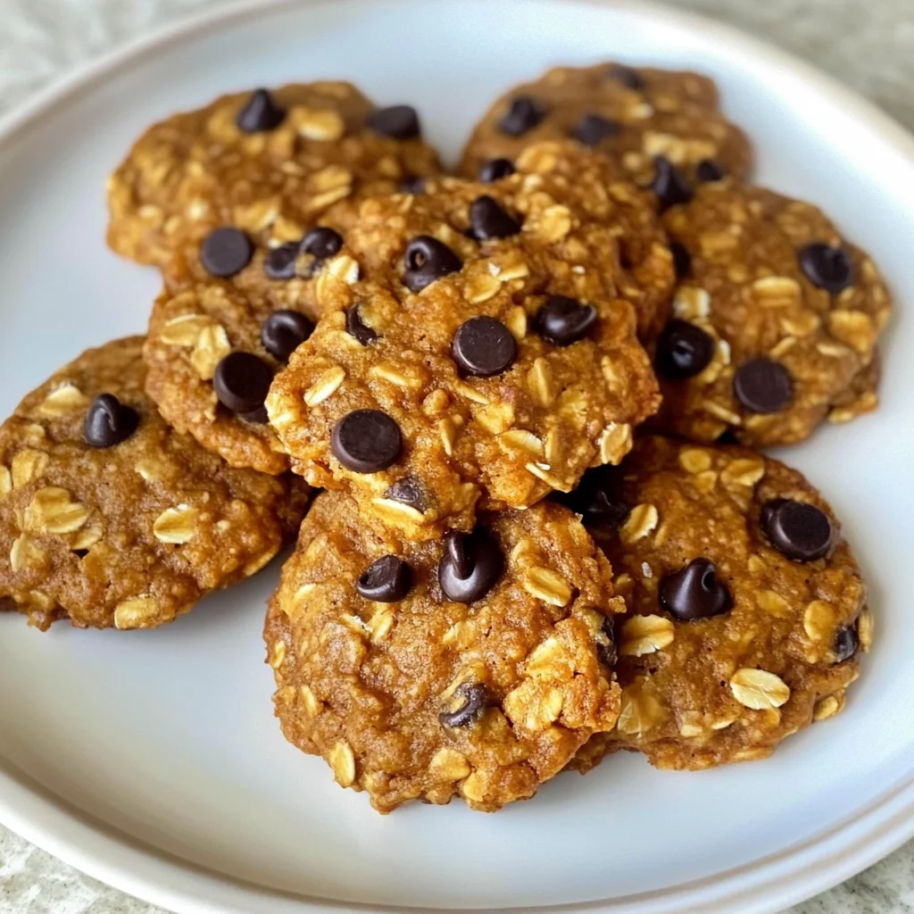 Gluten Free Pumpkin Oatmeal Cookies