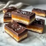 Healthy Twix Bars (Gluten-free) Homemade Recipe