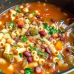 Italian Pasta Fagioli Soup