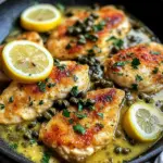 Mediterranean Style Chicken Piccata