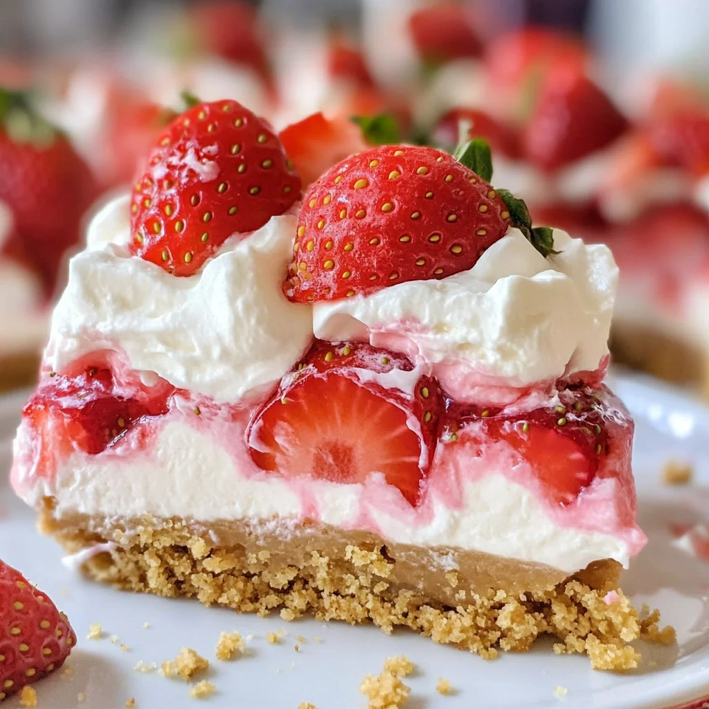 No-Bake Strawberry Delight