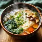 Nourish Your Soul with Healing Ginger Garlic Broth & Noodles