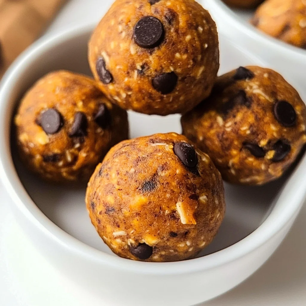 Pumpkin Protein Balls