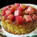Rhubarb Upside-Down Cake