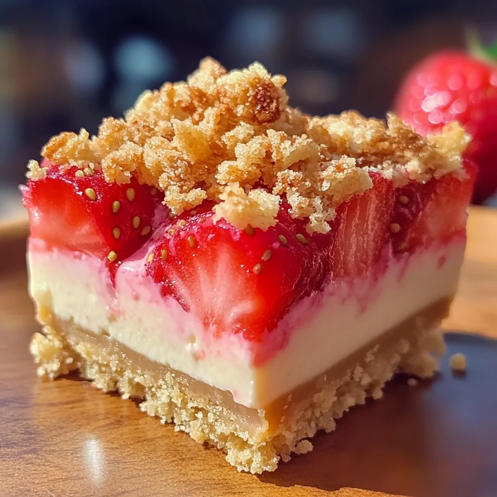 Strawberry Crunch Cheesecake Bites