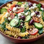 Vibrant Mediterranean Pasta Salad: A Flavorful Make-Ahead Delight